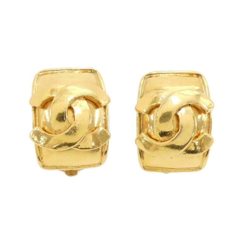 CHANEL Authentic Gold Earrings